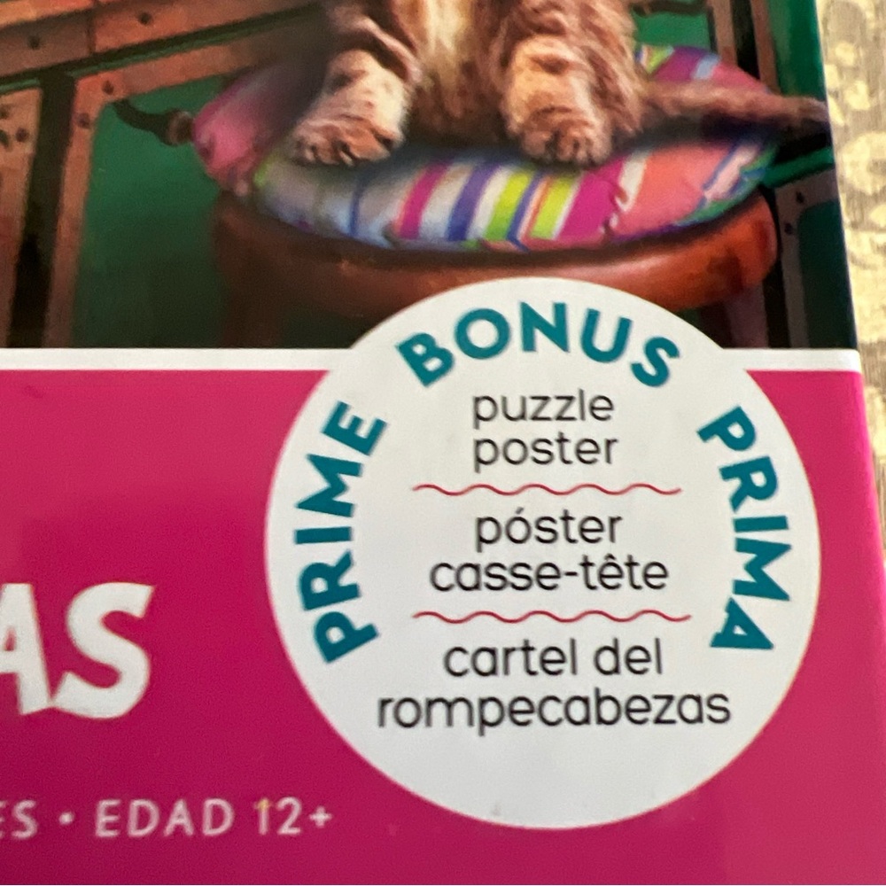 Ceaco Jigsaw Puzzle PAWS GONE WILD Playful Cats n Kitchen Kittens 550 Pc 24 x 18 - Picture 9 of 12